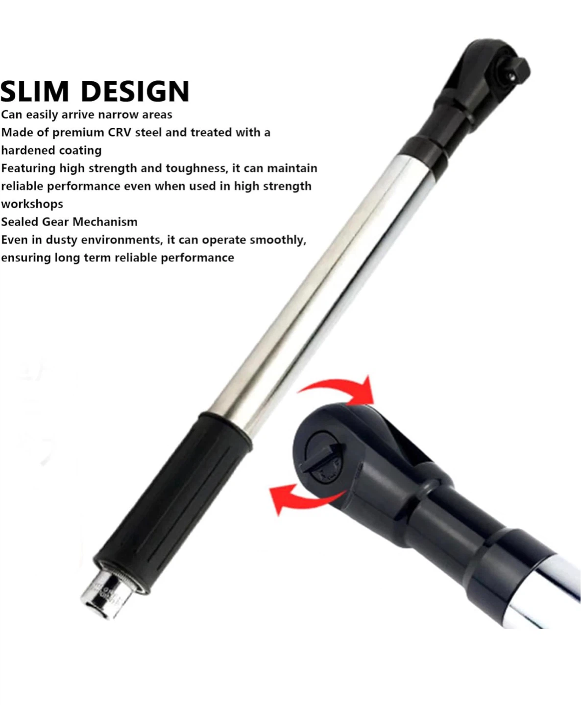 Torque Wrench 43.5 cm / 17.13 inch - photo 2