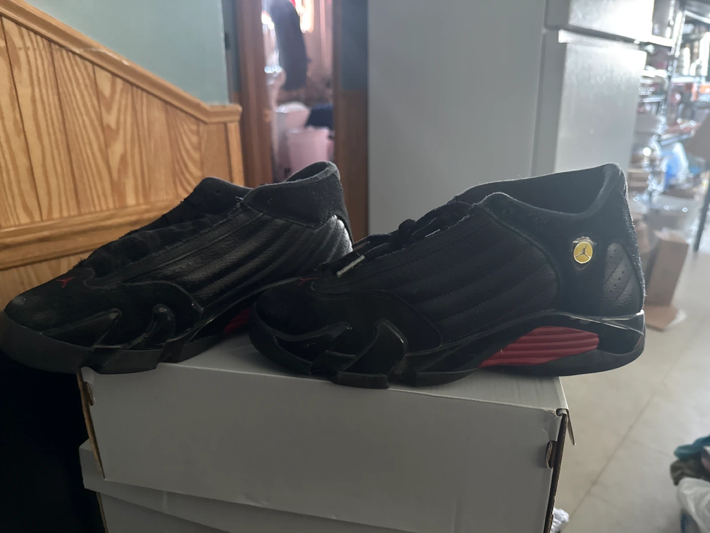 Air Jordan 14 Black Red