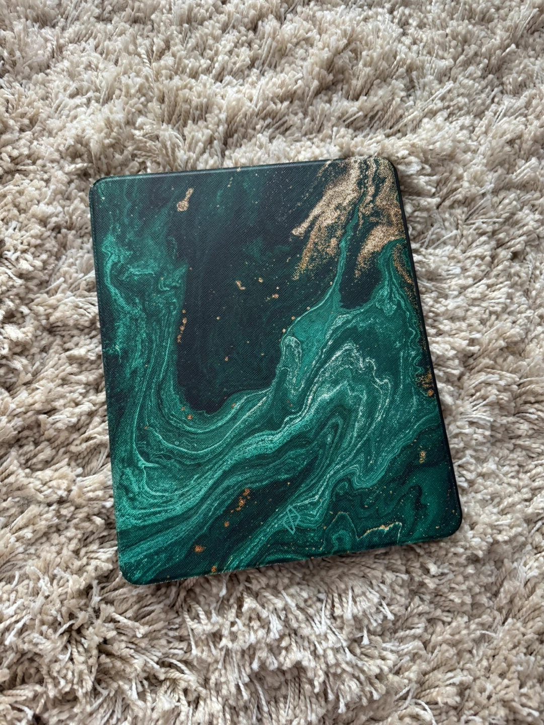 BURGA iPad Case 4th Gen 12.9 - Green Marble