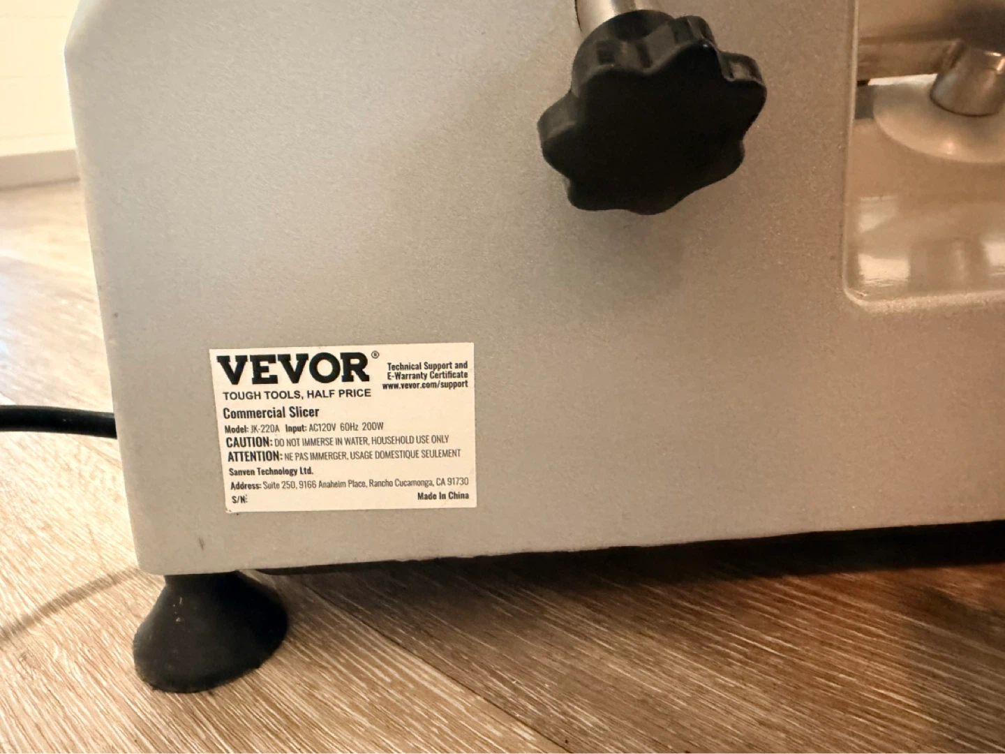 Vevor Commercial Slicer - photo 5