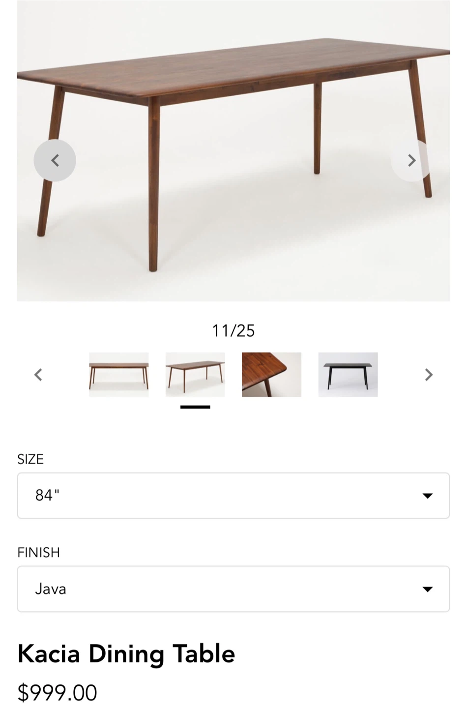 EQ3 Dining Table & Bench Seating - photo 4