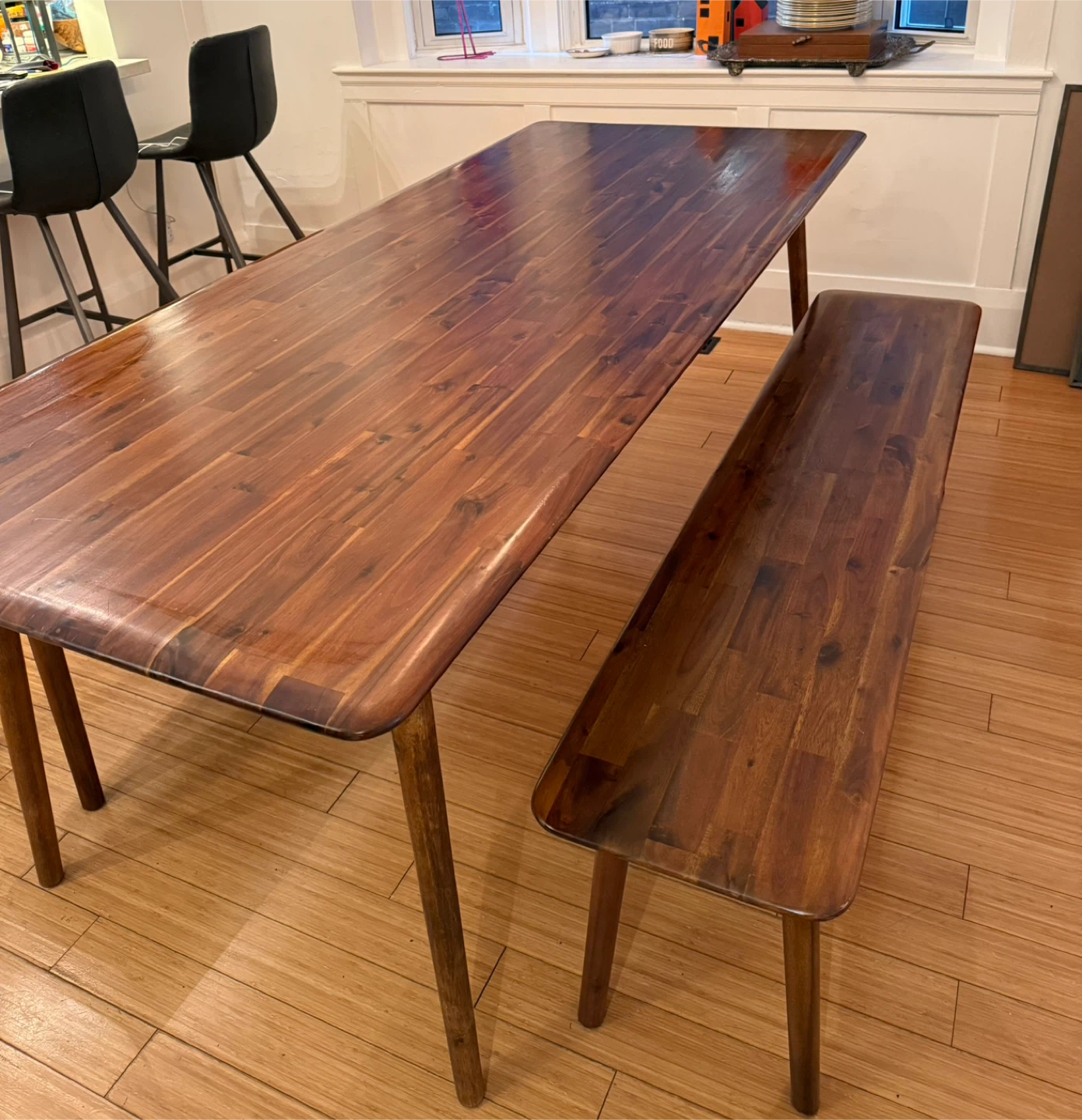 EQ3 Dining Table & Bench Seating - photo 2