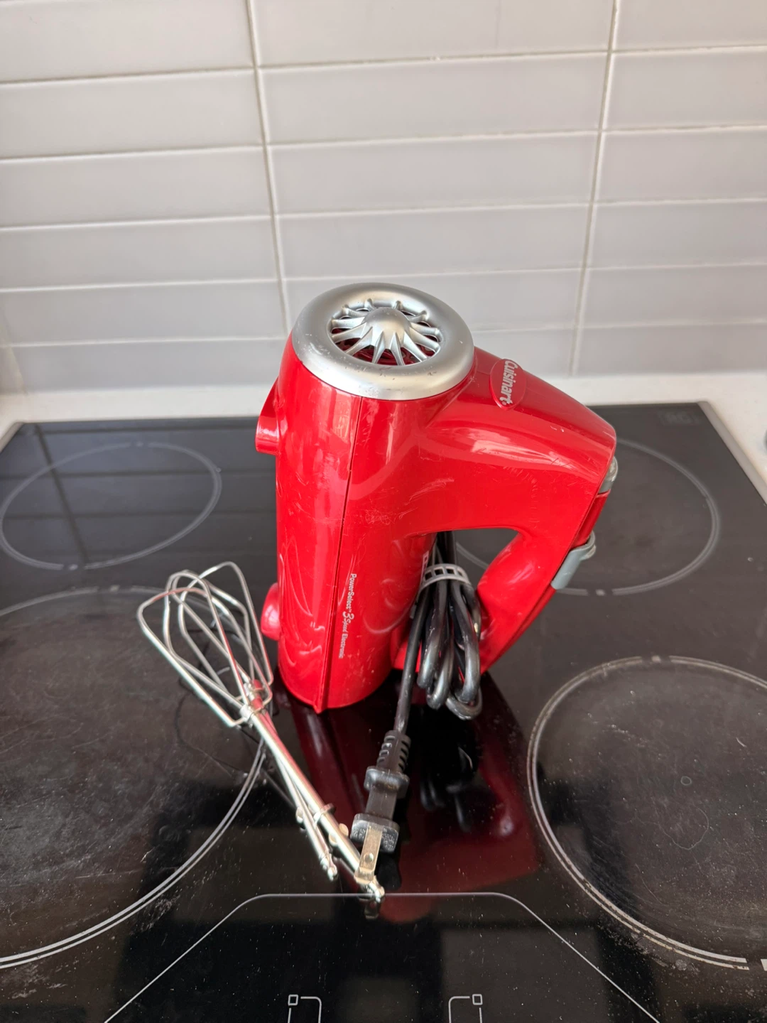Cuisinart PowerSelect Hand Mixer - Red