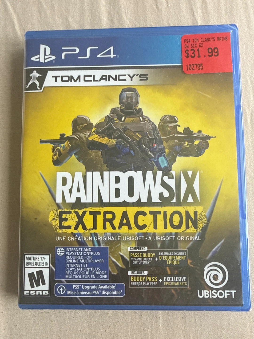 Tom Clancy's Rainbow Six Extraction PS4 Game