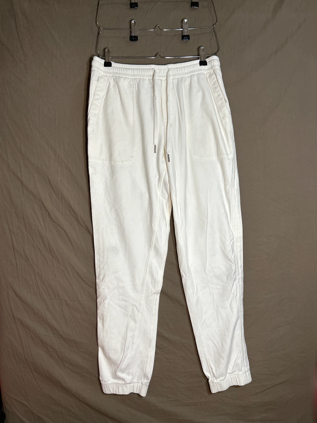 Women Athleta White Jogger Pants - Size M