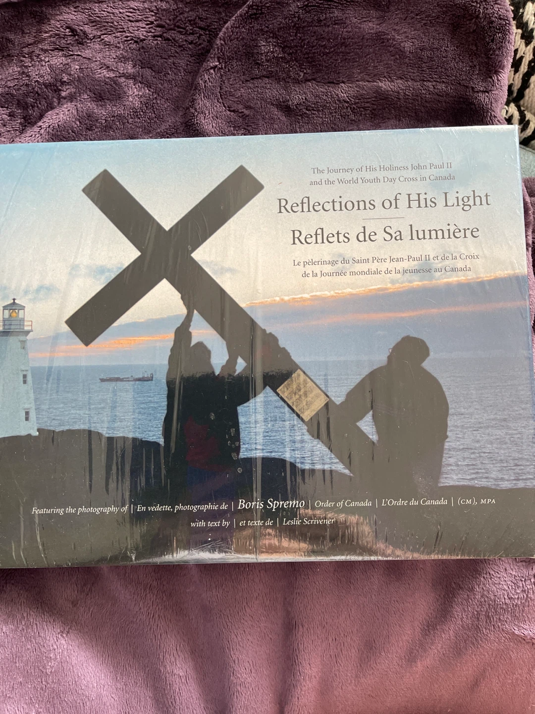 New book Reflections of His Light Book by Boris Spremo