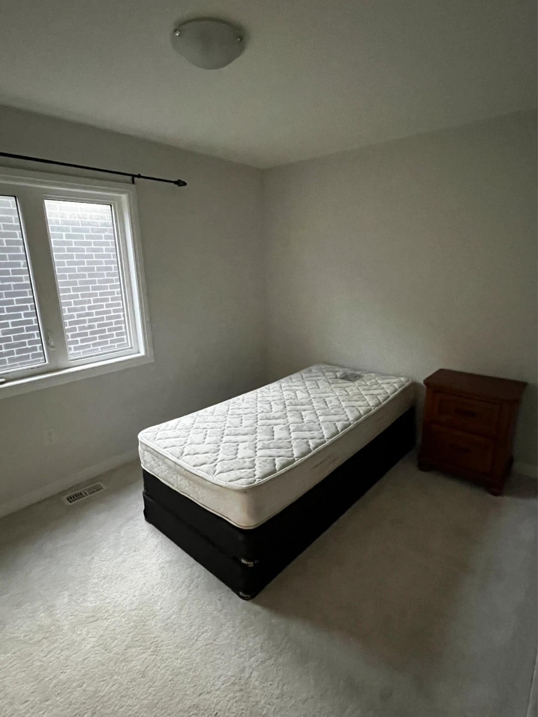 Single Mattress with Box Spring