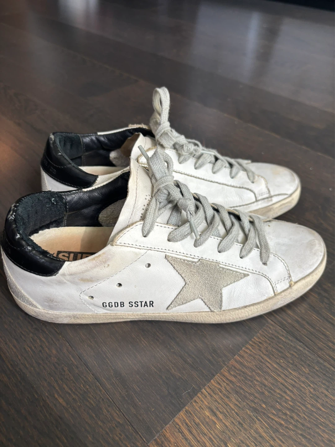 Golden Goose Superstar Sneakers White Leather