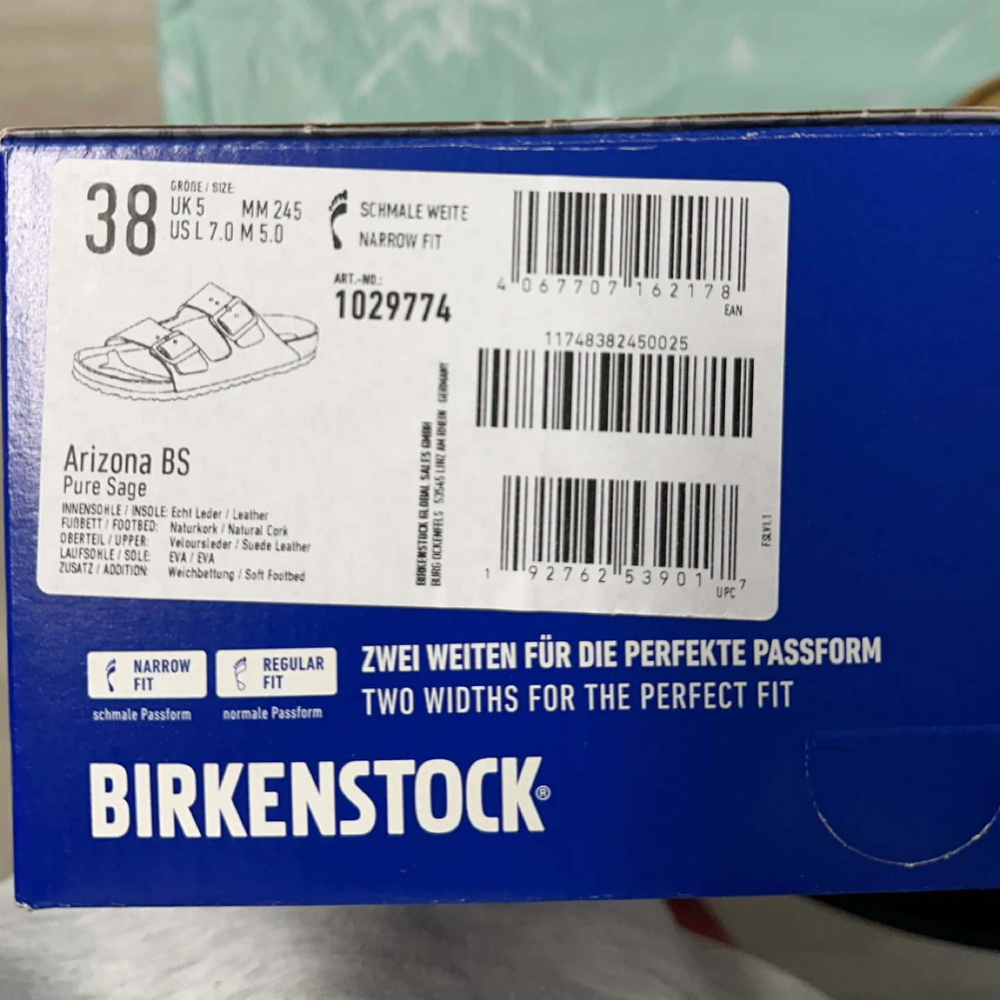 Birkenstock Arizona BS Sandals - Size 38 - photo 4