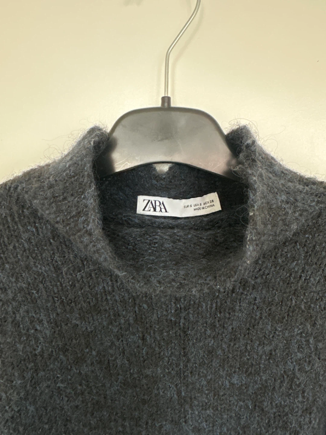ZARA Cropped Mock Neck Sweater - photo 3
