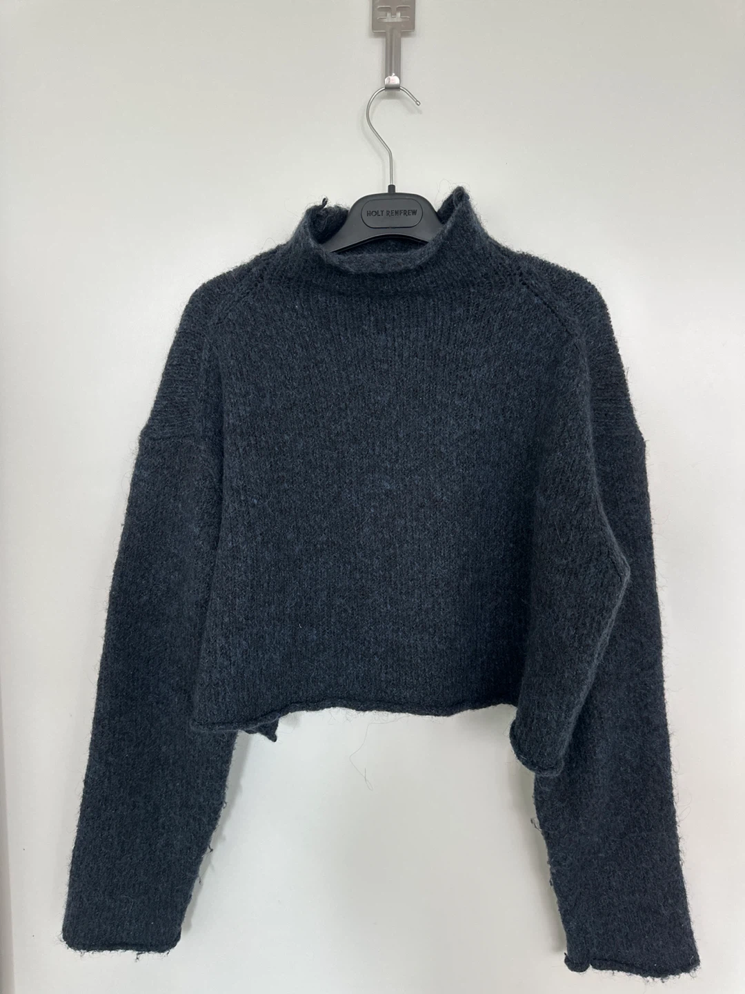 ZARA Cropped Mock Neck Sweater - photo 2