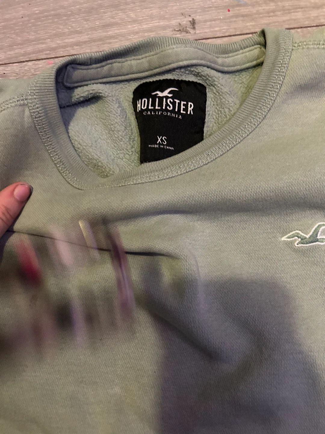 Hollister California Crewneck Sweatshirt XS - photo 2