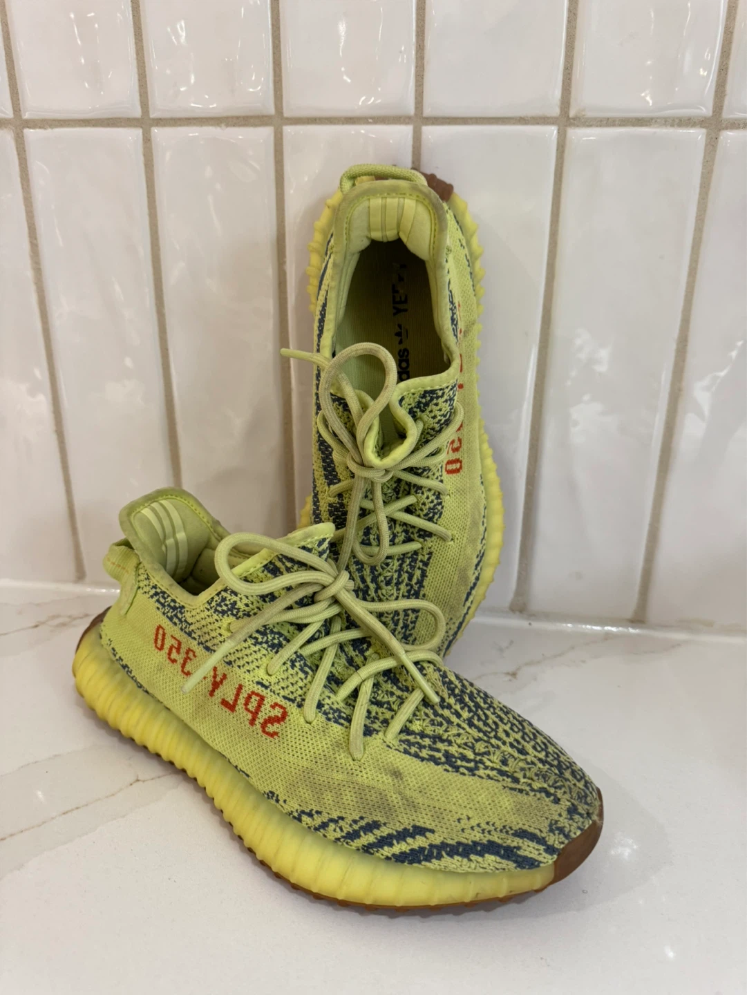 Adidas Yeezy Boost 350 V2 "Semi Frozen Yellow" Sneakers