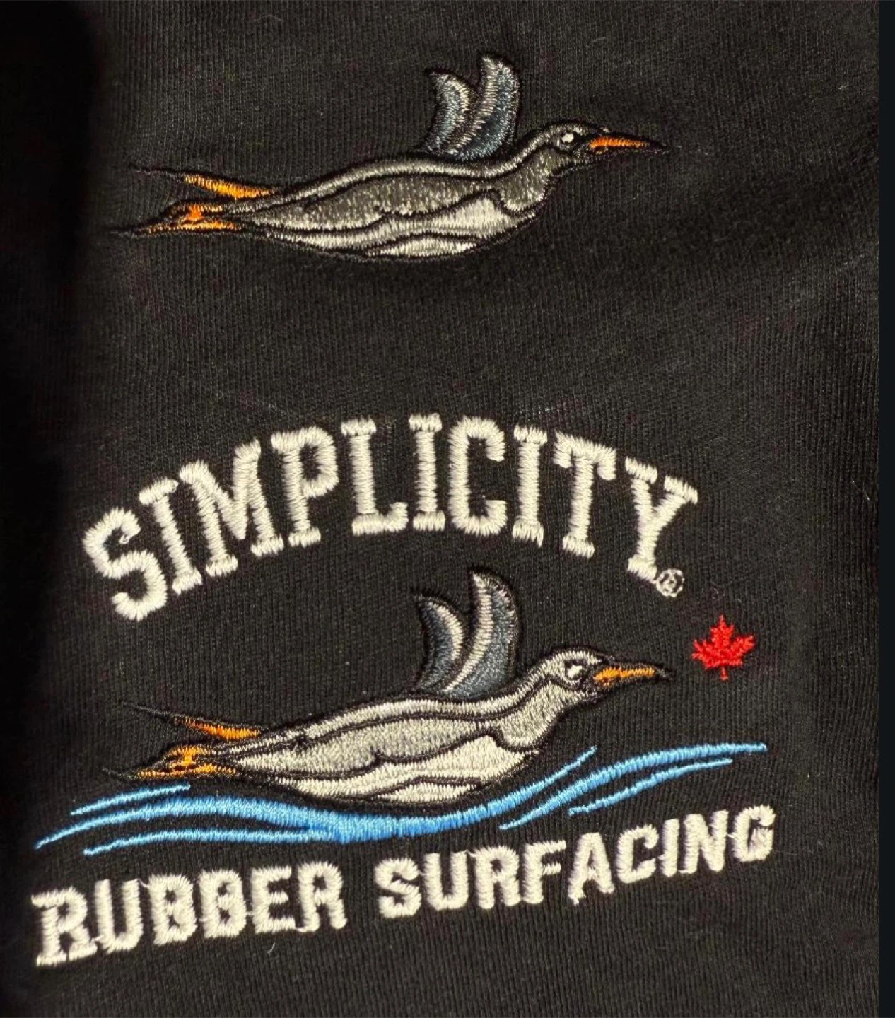 Custom Embroidery "Simplicity Rubber Surfacing" Polo Shirts - photo 2