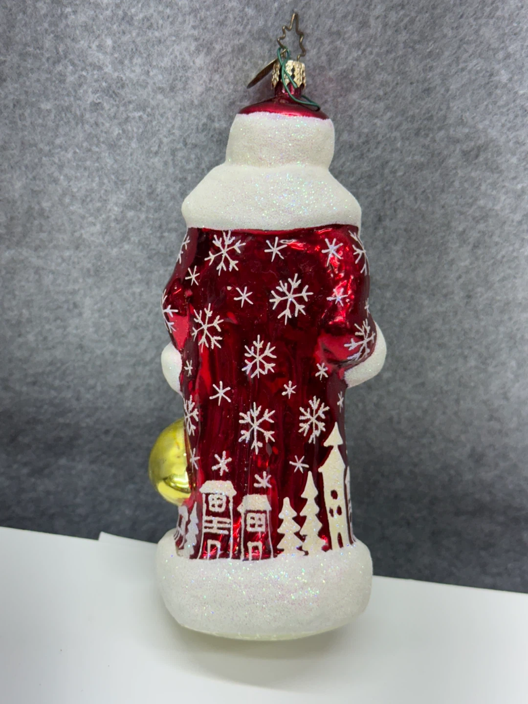 Glass Santa Radko  Christmas Ornament - photo 2