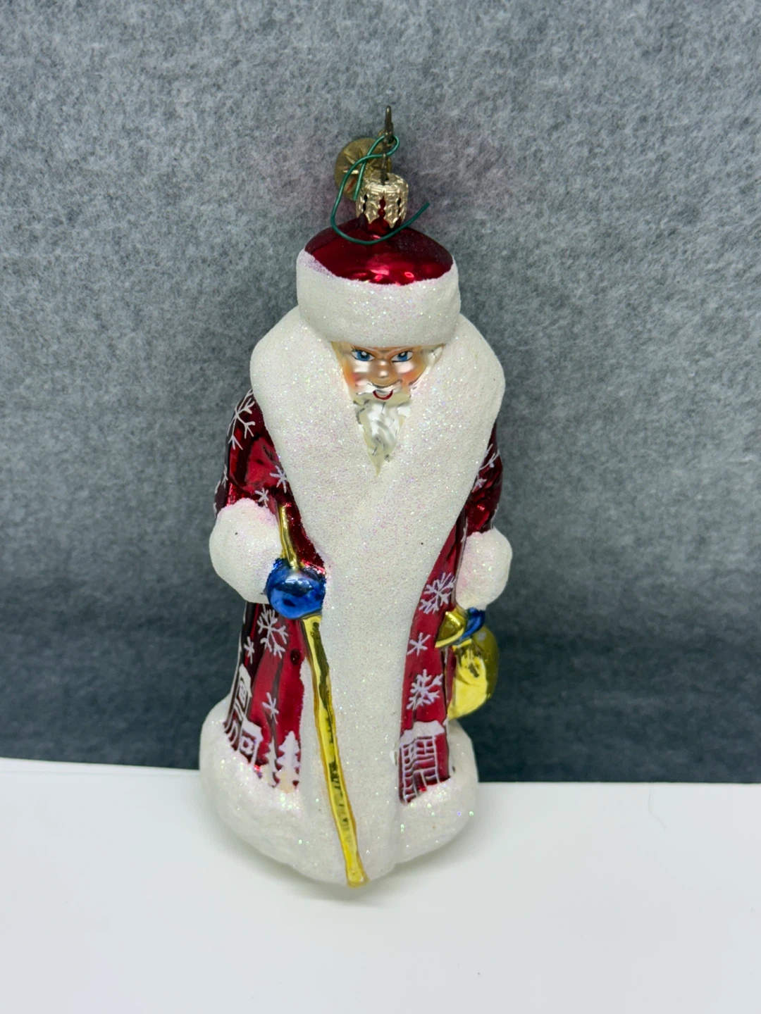 Glass Santa Radko  Christmas Ornament - photo 5