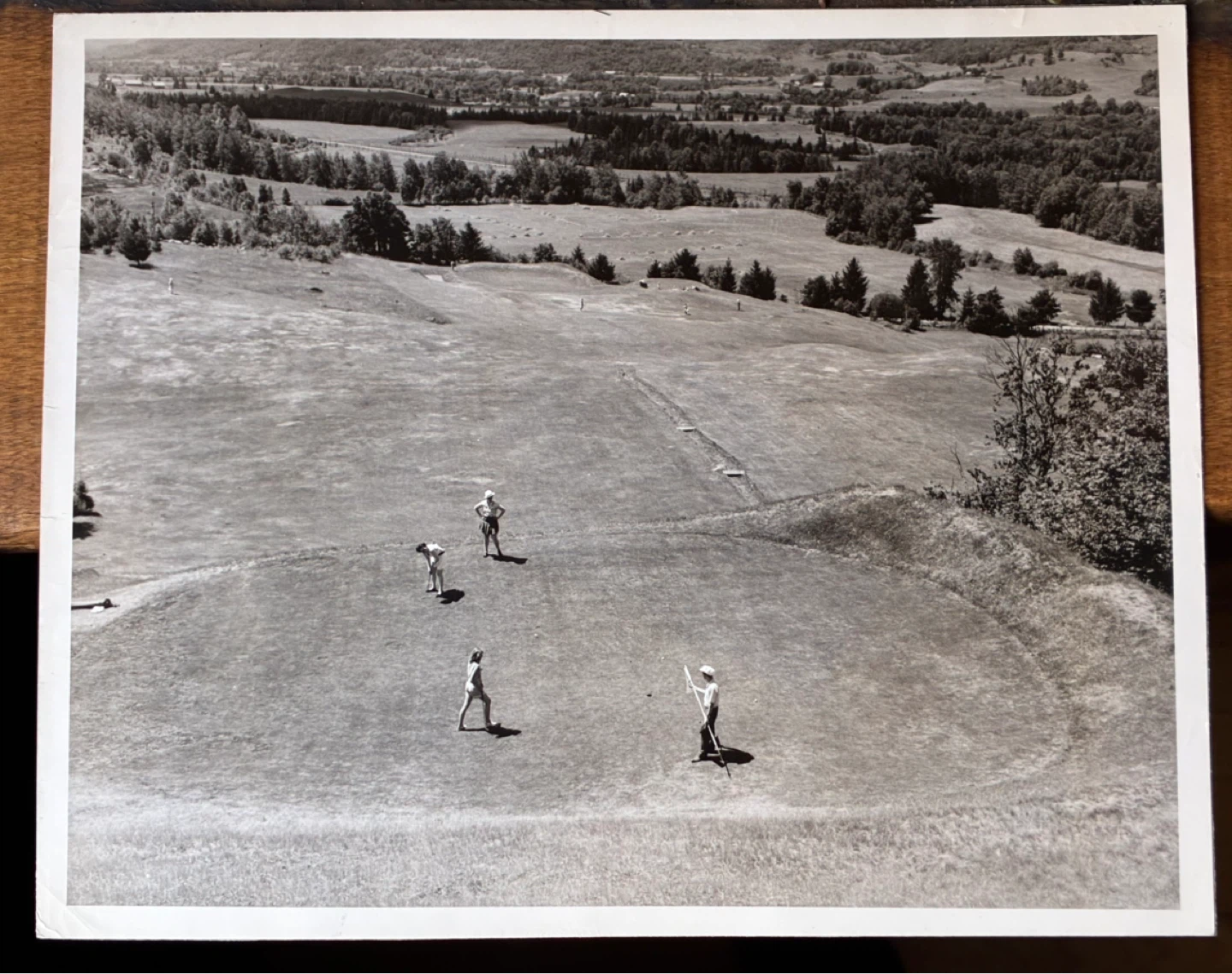 CPR Golf golfing tourism vintage photo  Laurentians Quebec - photo 3