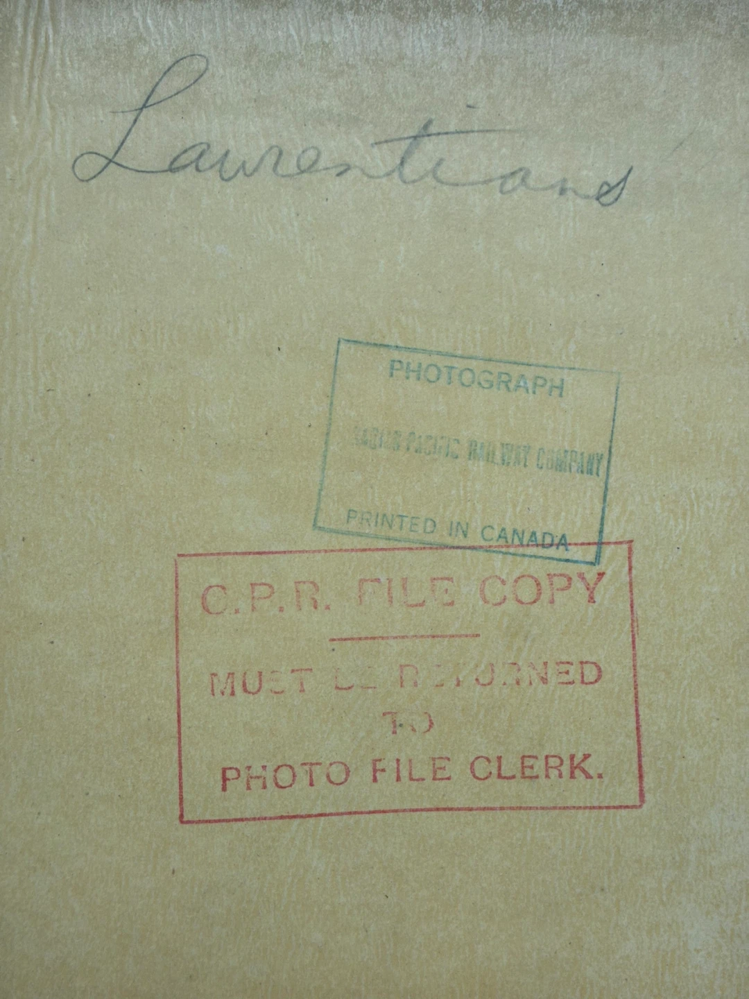 CPR Golf golfing tourism vintage photo  Laurentians Quebec - photo 5
