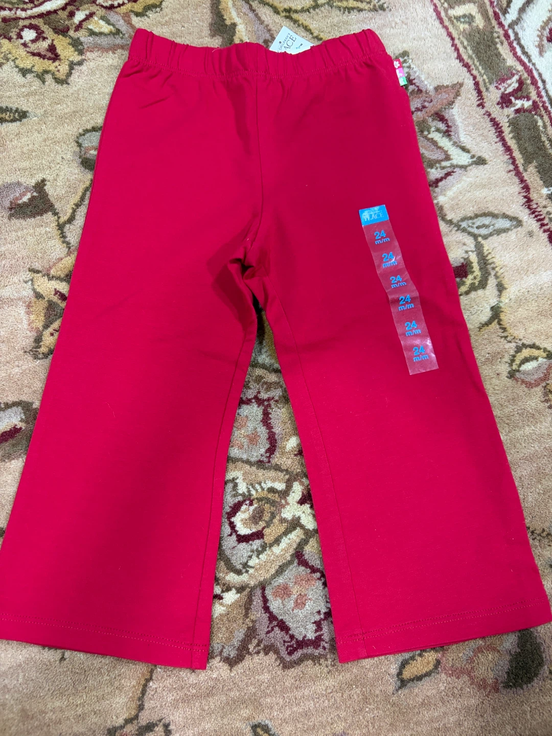 The Children's Place Girls Pants (3 pairs) - Pink, Green, Red - photo 3