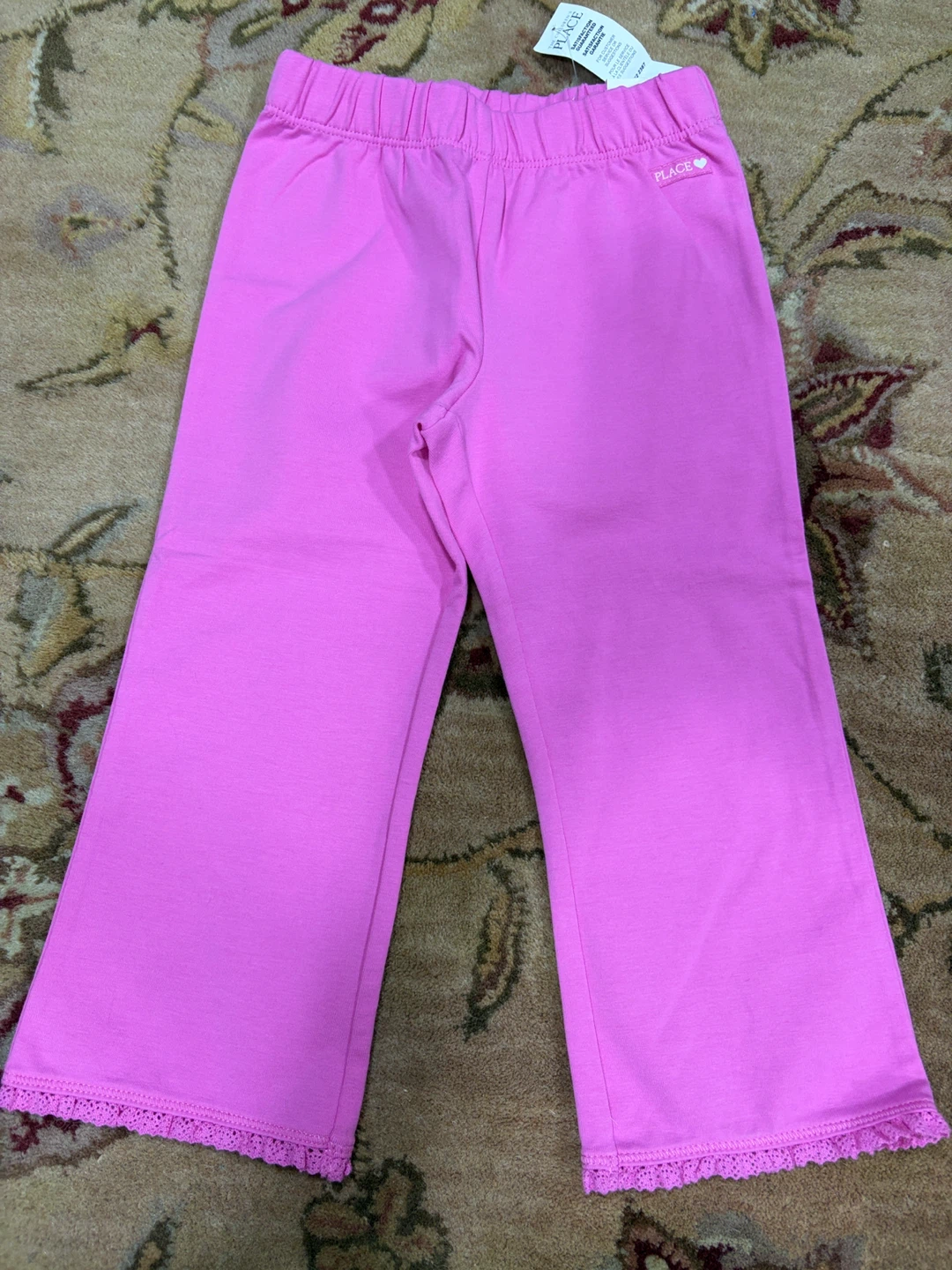 The Children's Place Girls Pants (3 pairs) - Pink, Green, Red - photo 5
