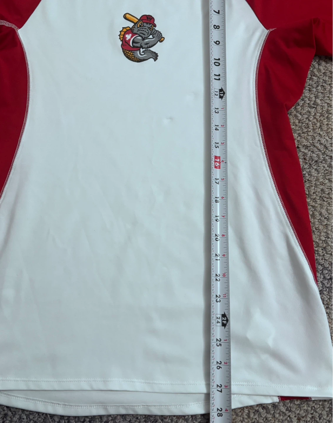 Winnipeg Goldeyes Majestic Long Sleeve Baseball Shirt - L/G - photo 4