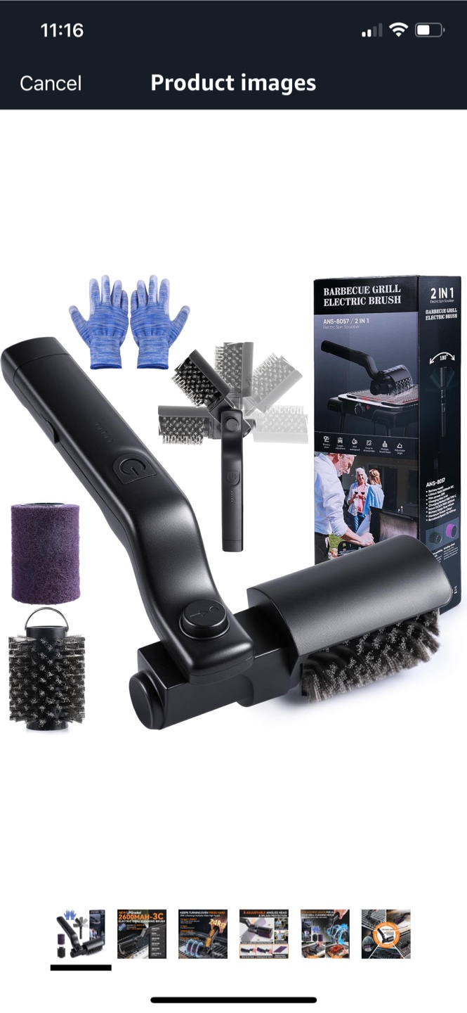 Puvirecn Electric Grill Cleaning Brush - photo 5