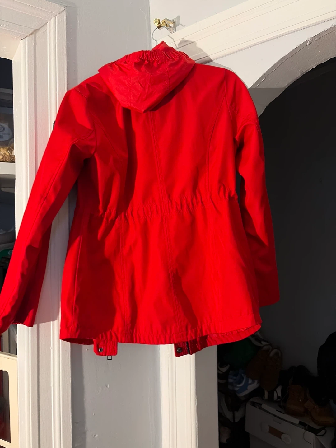 Guess Red Anorak Jacket with Hood - photo 2
