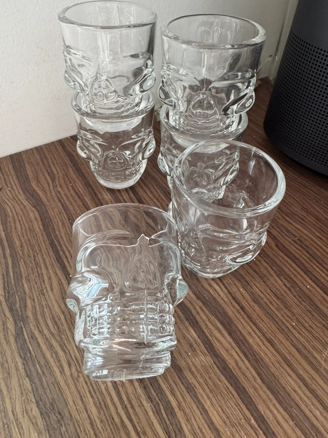 Set of 6 Skull Shot Glasses