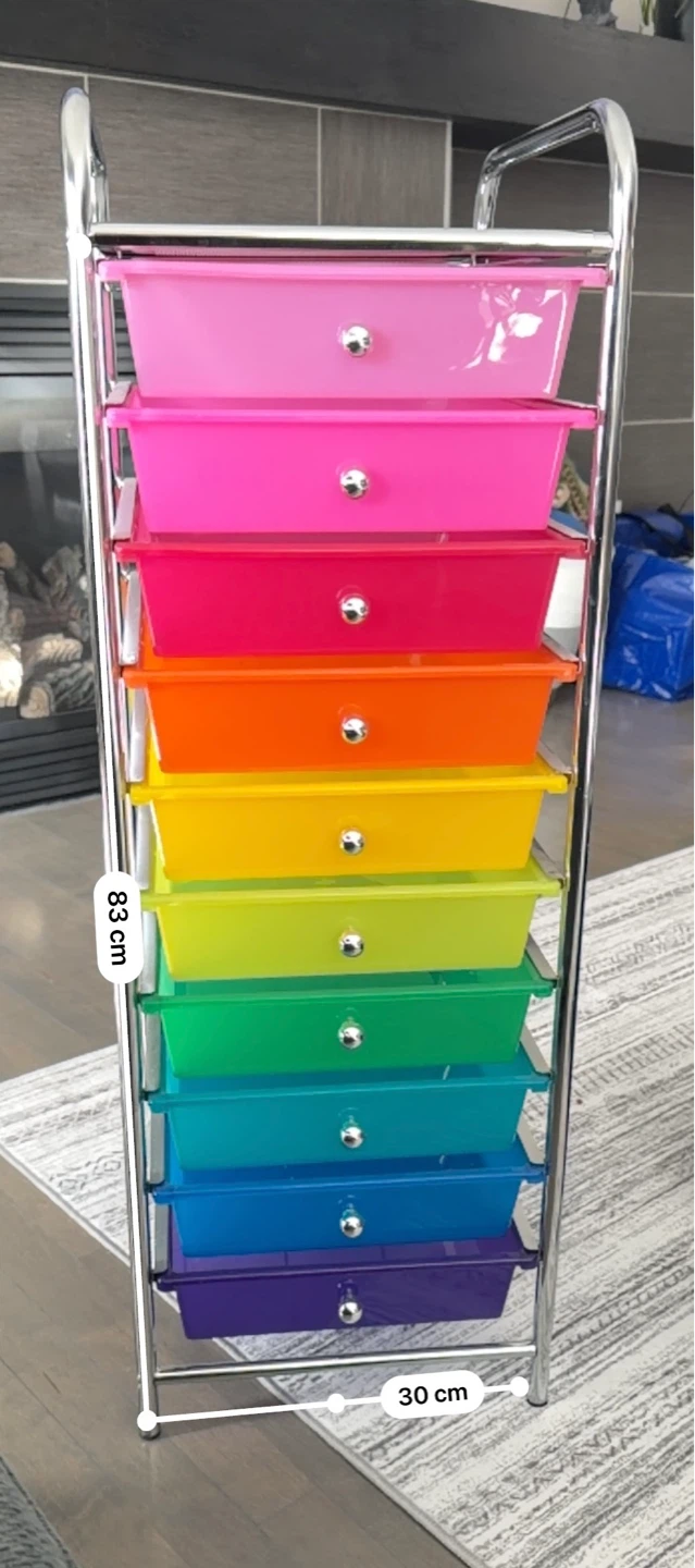 Rainbow Drawer Cart - photo 3