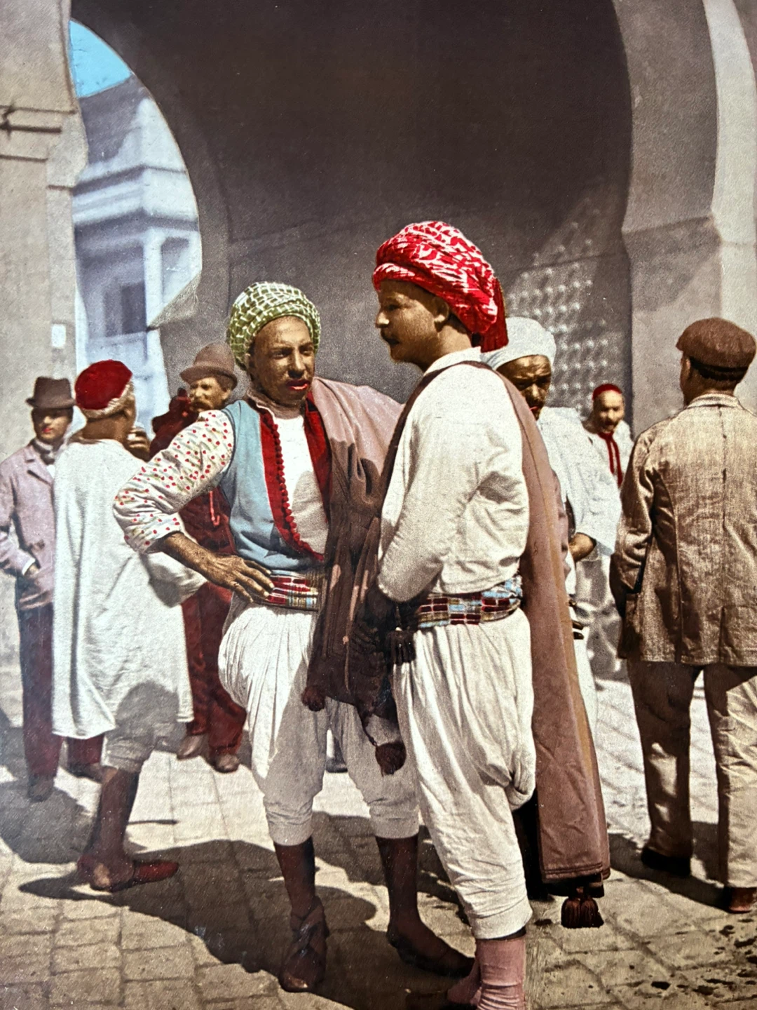 1899 vintage antique Tunis Tunisia photo art Arab - photo 2