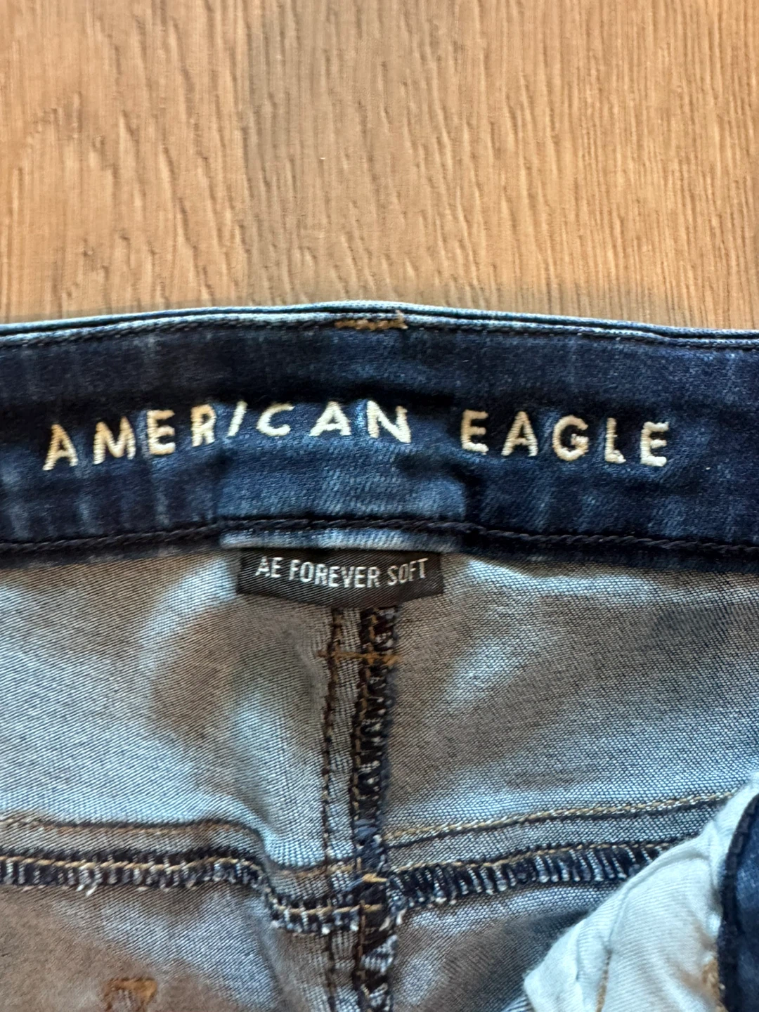 American Eagle Distressed Blue Jeans - photo 2