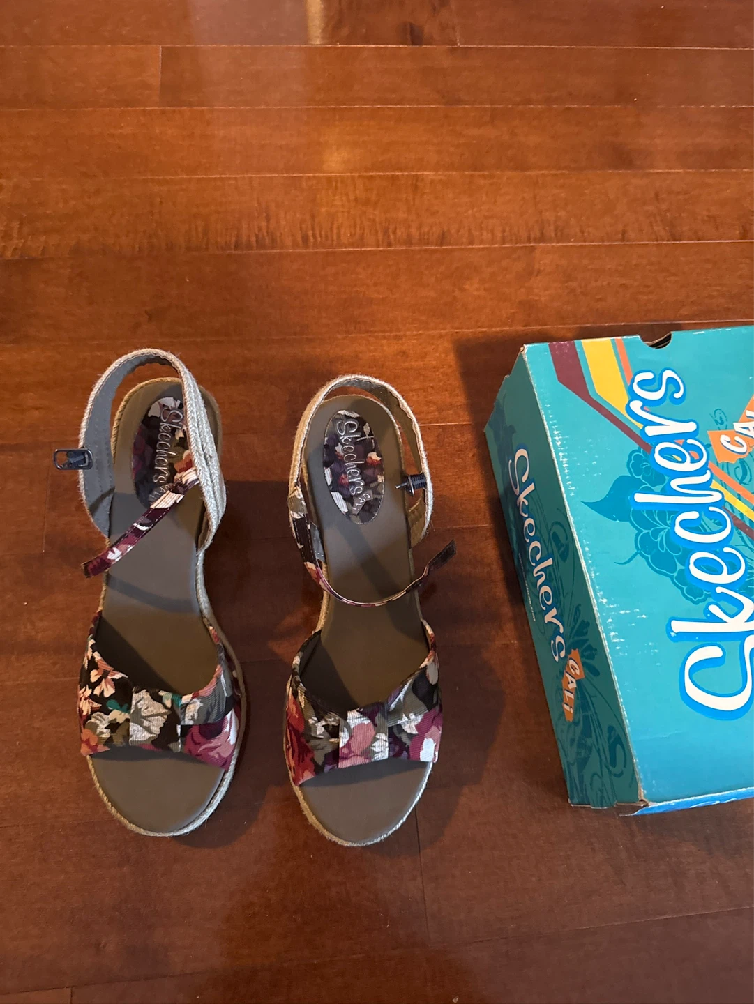 Skechers Cali Espadrille Wedge Sandals - photo 4