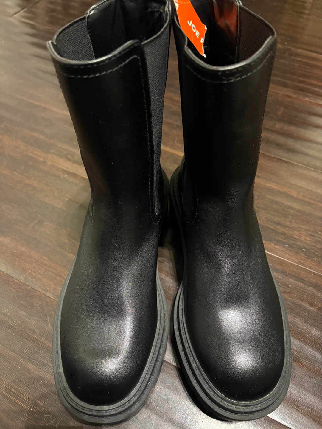 Joe Fresh Black Chelsea Boots Size 7