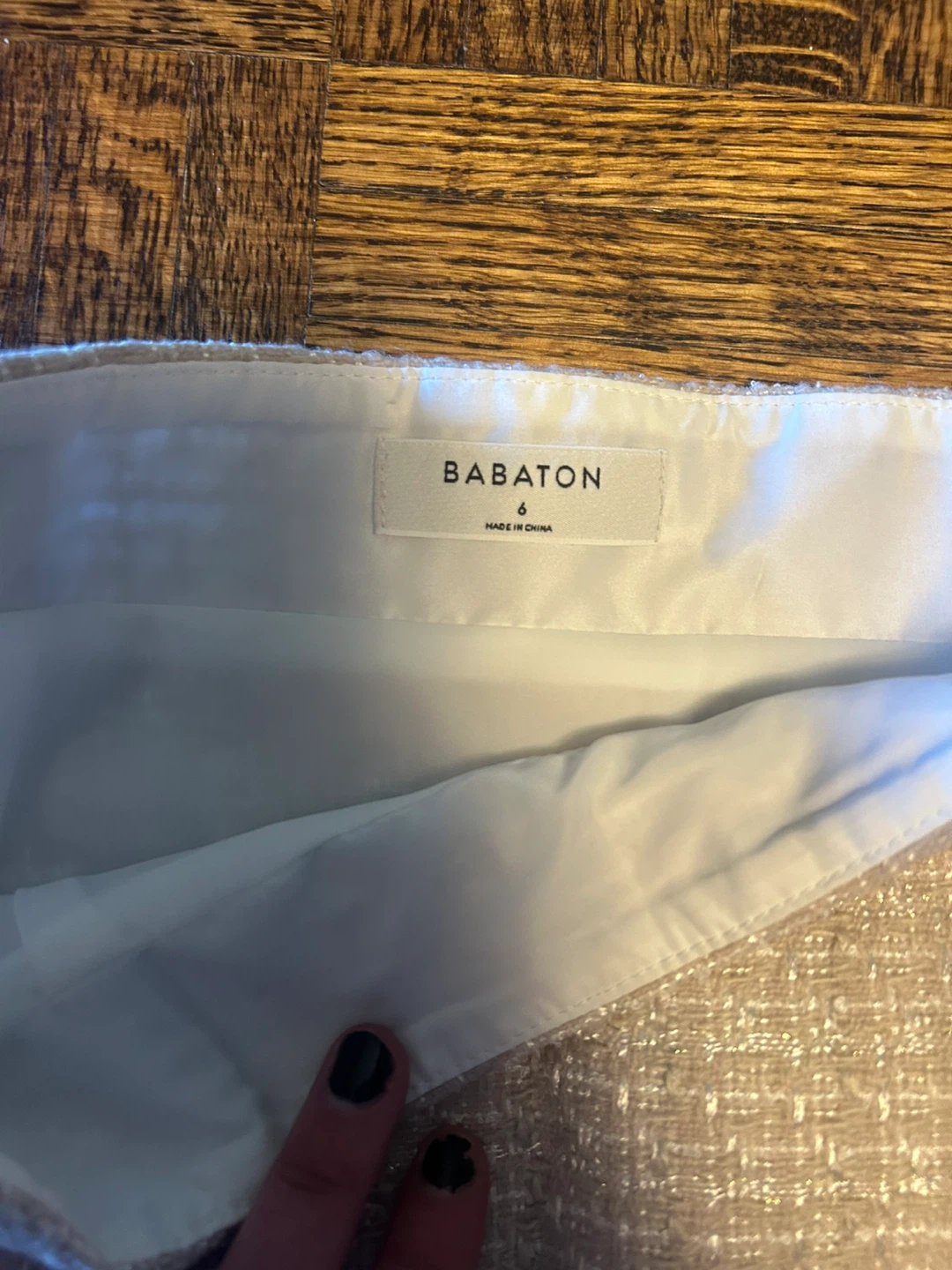 Babaton Tweed Mini Skirt - photo 2