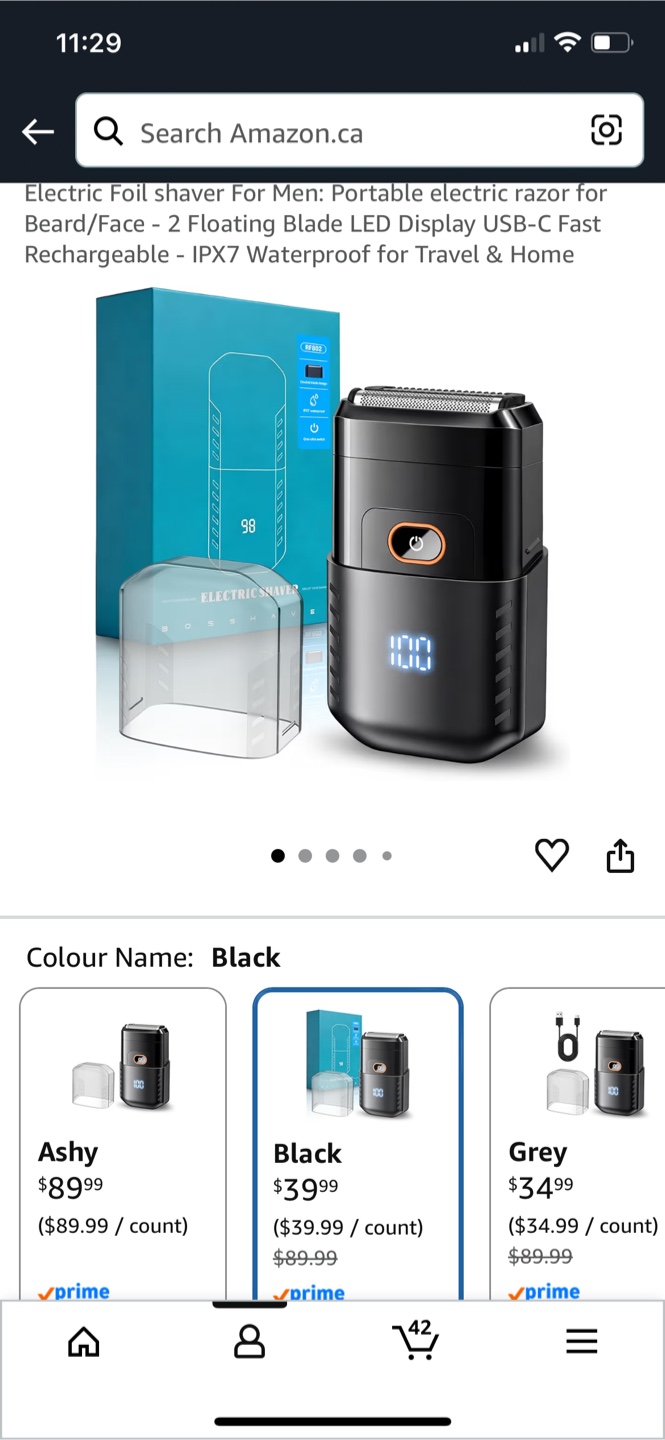 BOSS SHAVE Electric Shaver RF002