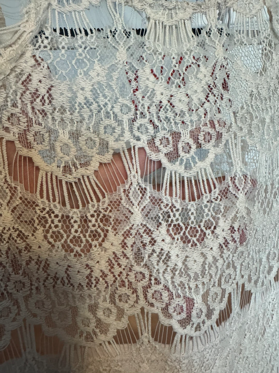 Off white Lace Dress - photo 3