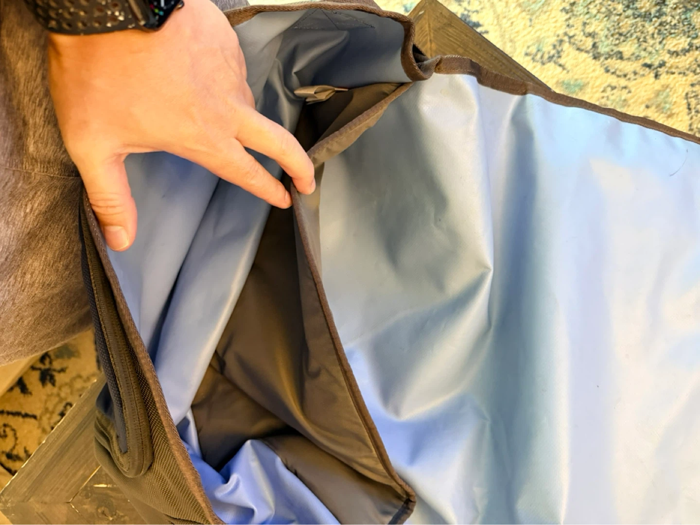 The North Face Messenger Bag - Blue/Gray - photo 2