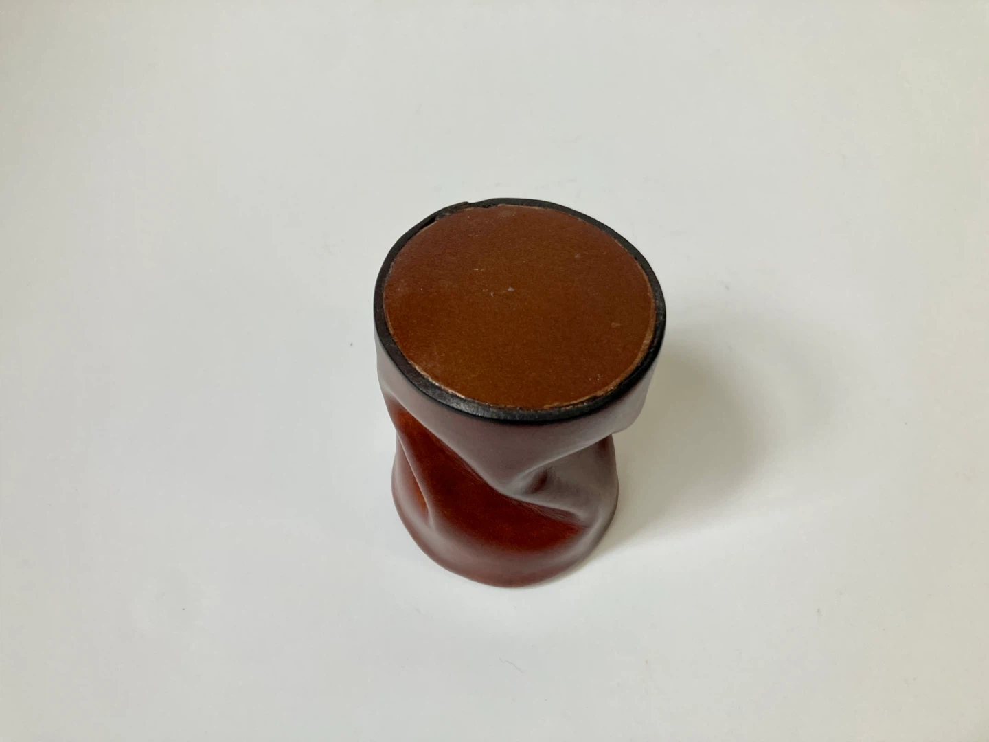 Handcrafted Leather Vessel/Cup - photo 4