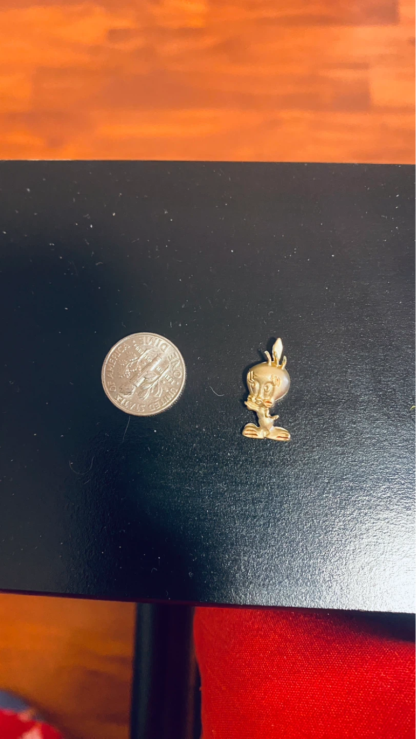 Vintage 14 k tweety bird charm - photo 5