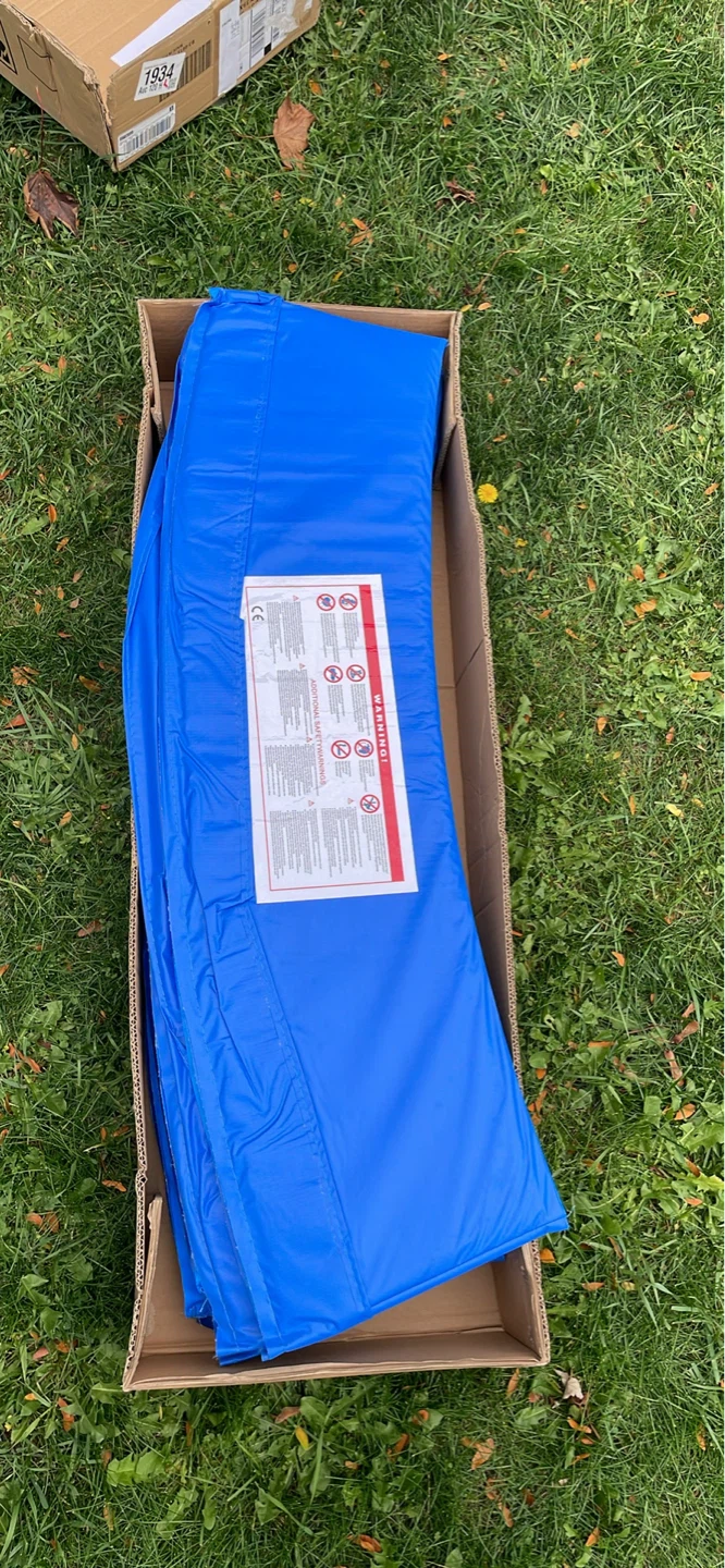 Blue Trampoline Safety Pad - 14 foot diameter