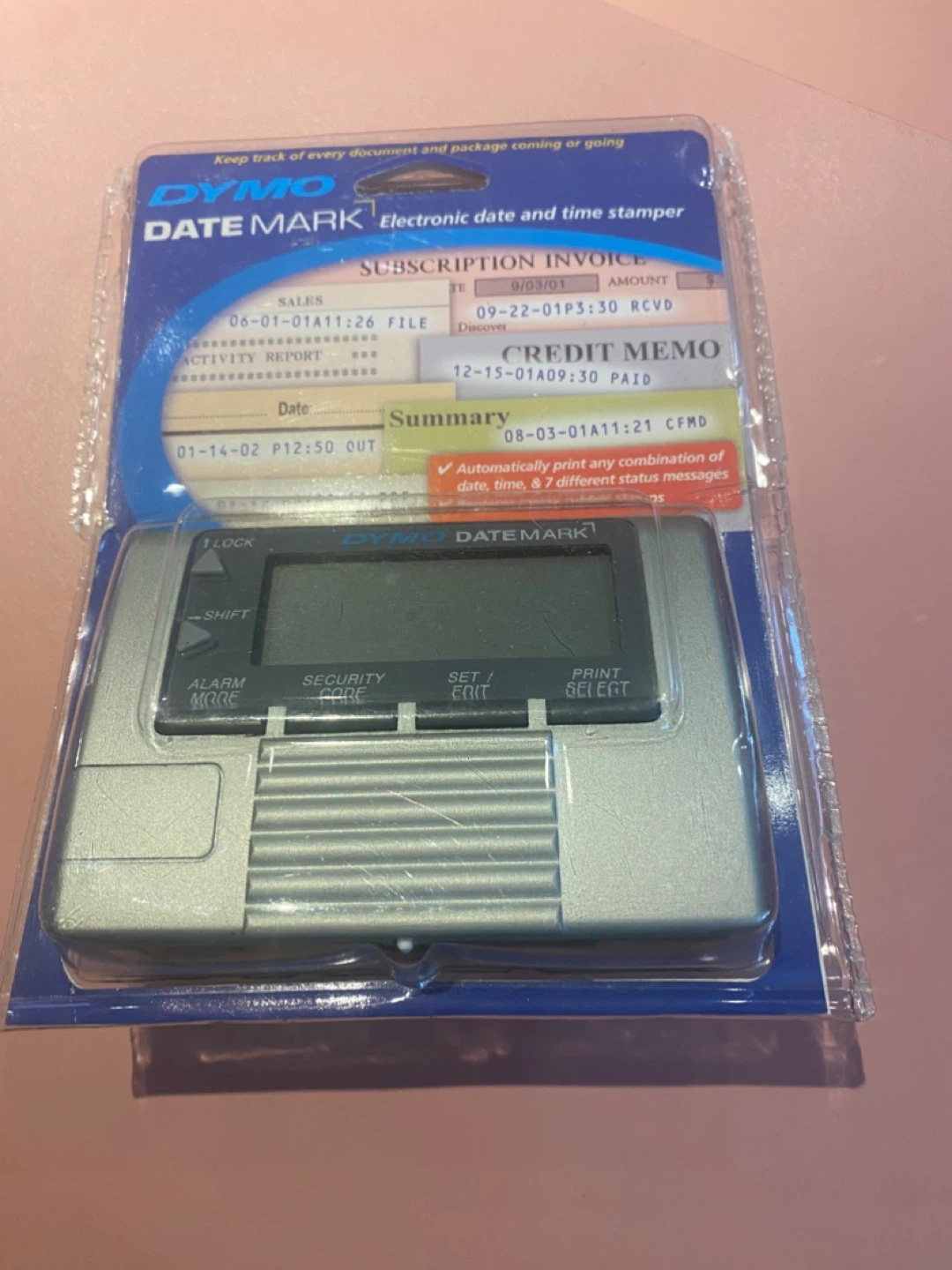 Dymo DateMark Electronic Date and Time Stamper