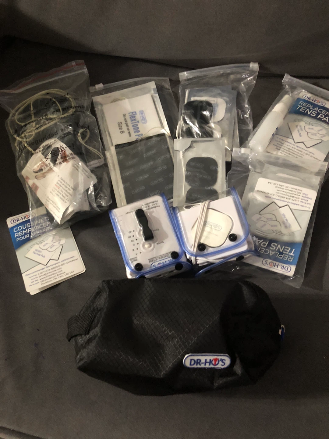 Dr. Ho's TENS Replacement Pads and Accessories Kit - photo 2