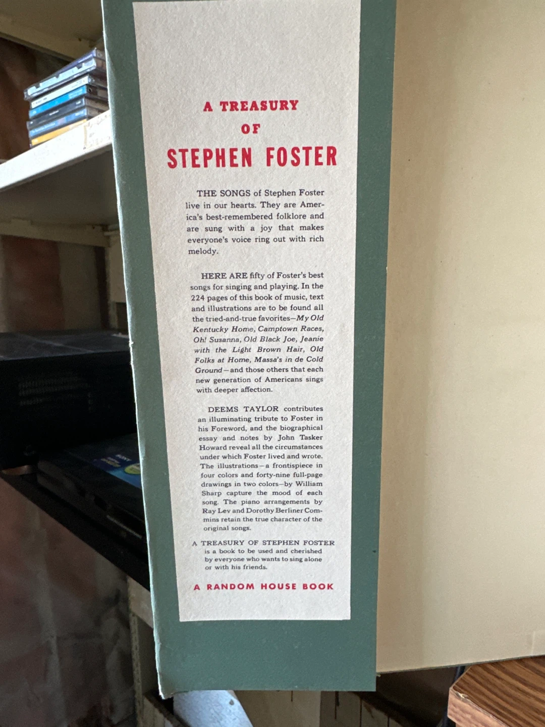 A Treasury of Stephen Foster Songbook - photo 2