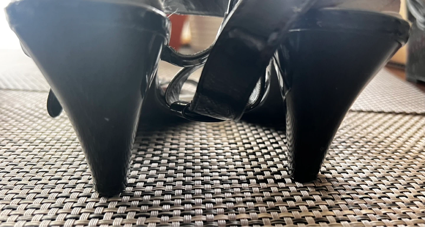 Black Patent Heels - Size 8 - photo 3