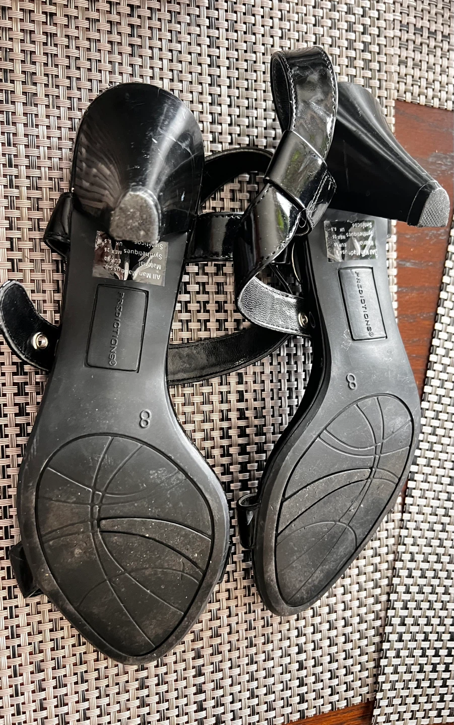 Black Patent Heels - Size 8 - photo 4