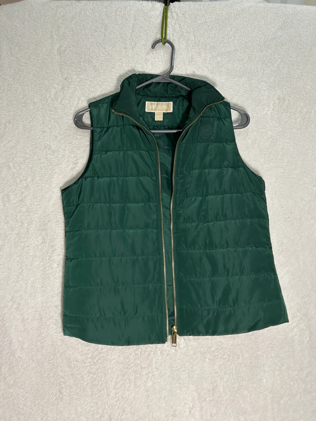 Michael Kors Puffer Vest - Green - XS