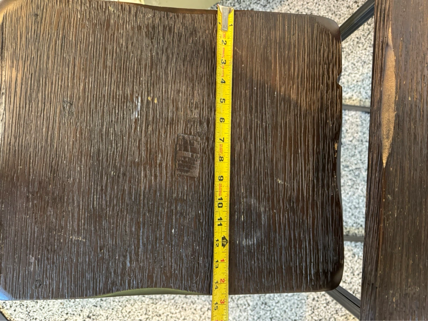 Nesting Table(s) - Dark Wood Finish - photo 4