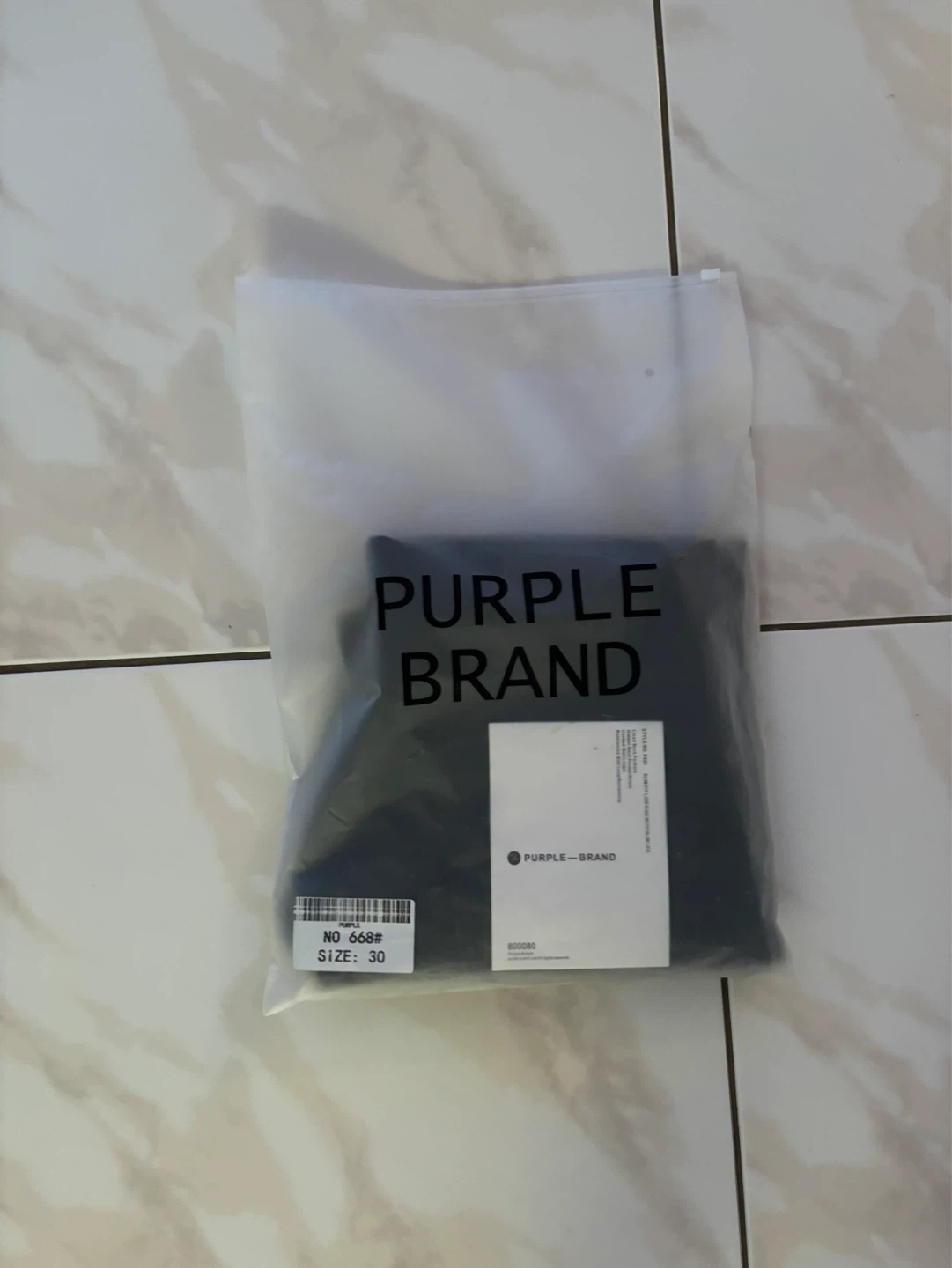 Purple Brand Jeans Taille 30 Noir Délavé - photo 4