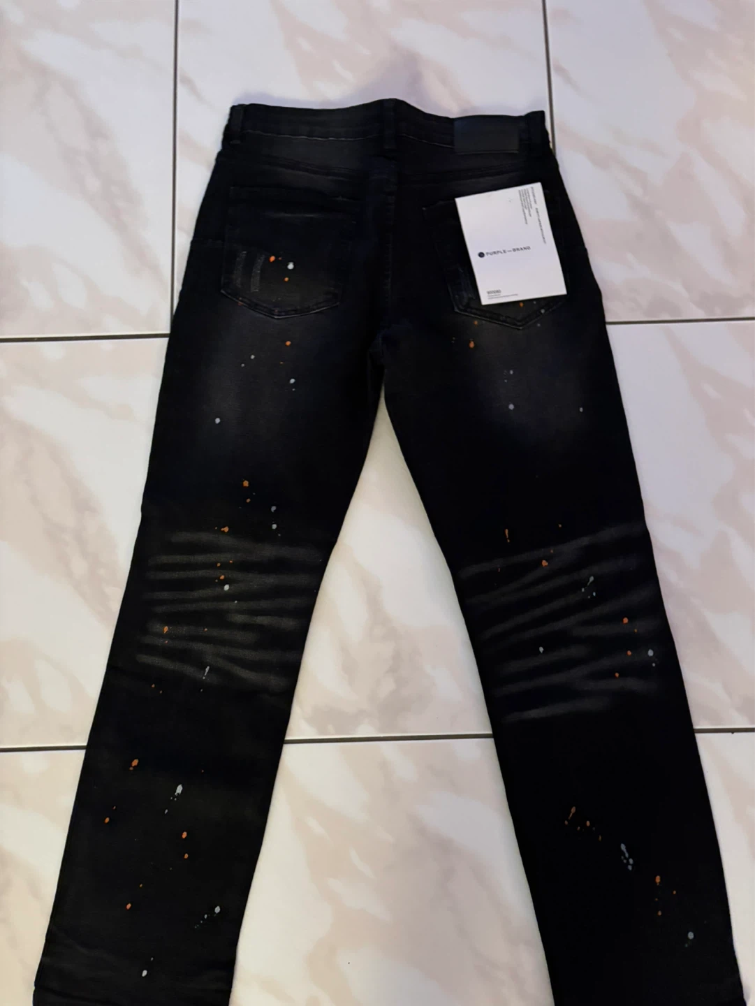 Purple Brand Jeans Taille 30 Noir Délavé - photo 2
