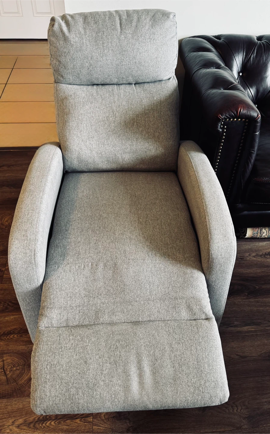 Grey Recliner Chair - photo 2